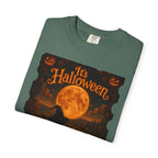 It's Halloween Vintage Moonlit Cat Halloween T-Shirt