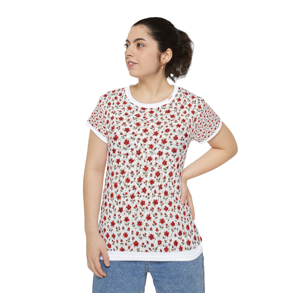 Teeny Tiny Rose Floral Tee