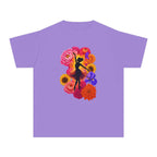 Let's Dance Floral Ballerina T--Shirt.