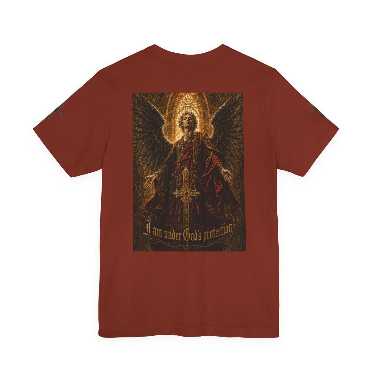 Gothic Angel Art T-Shirt.  Art at Heart collection Unisex Jersey Short Sleeve Tee.