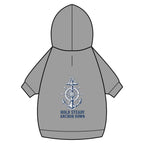 Pet Hoodie — Nautical Anchor "Hold Steady Anchor Down"