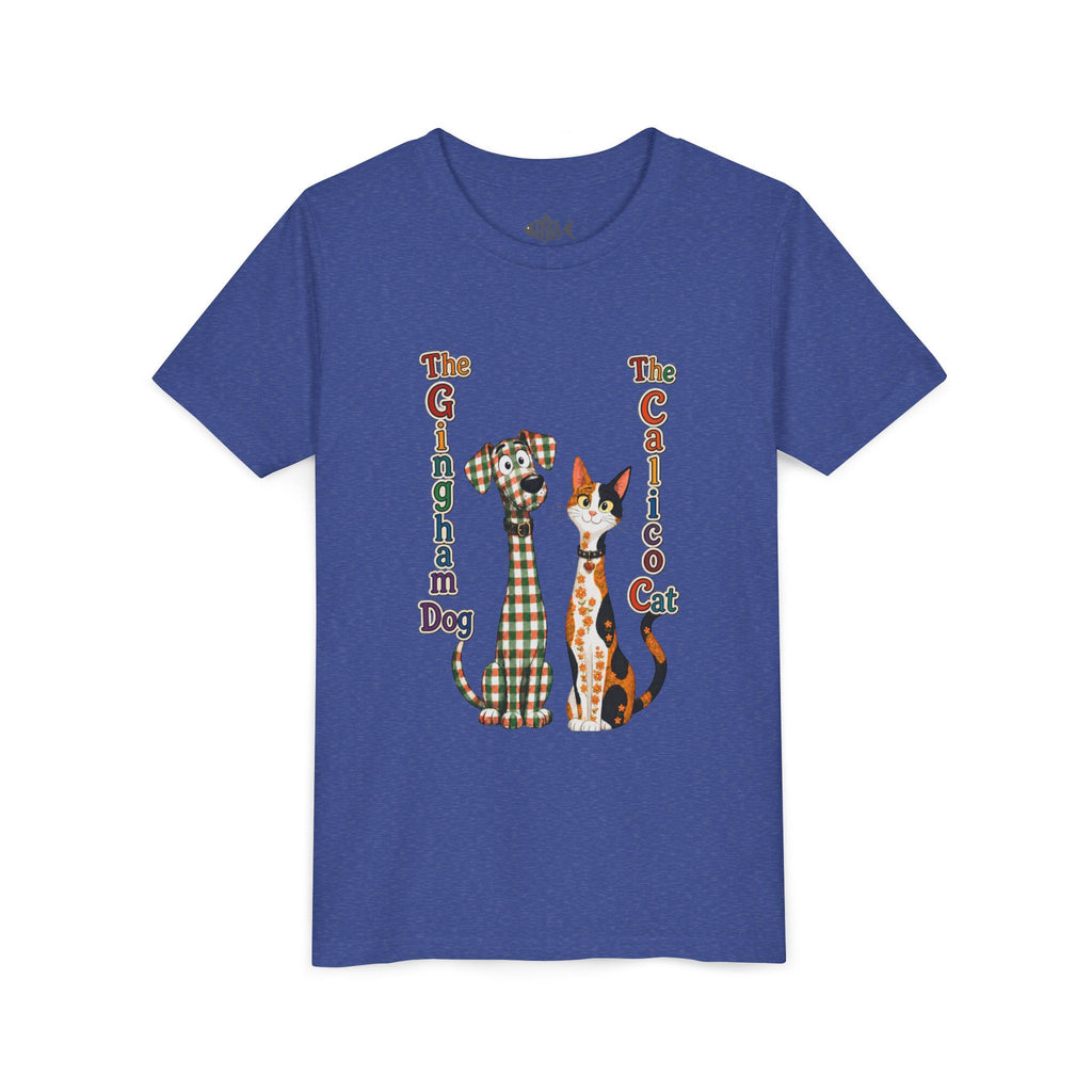 Gingham Dog & Calico Cat Kids Shirt
